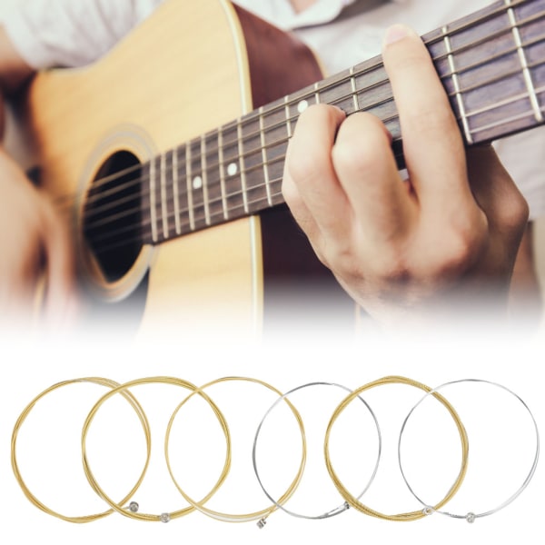 Gitarstreng for folkegitarer Musikkinstrument tilbehør del