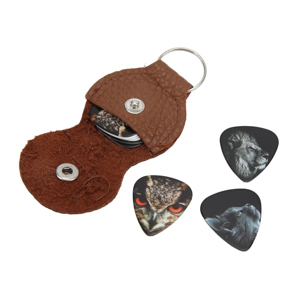 13 stk. Guitar Picks Medium Celluloid Guitar Picks med æske Instrument Tilbehør Dyr