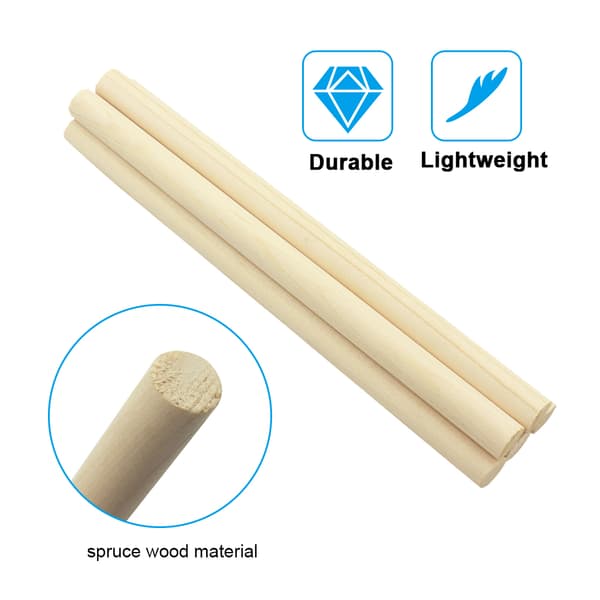 5 stk. Gran Træ 18 cm Lydpind til 3/4 4/4 Cello Strenginstrumenter Tilbehør