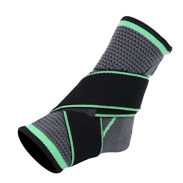 Utomhus Sport Kompressions Ankelskydd Slitstarkt Andningsbart Cykling Fitness Skyddsutrustning(L )