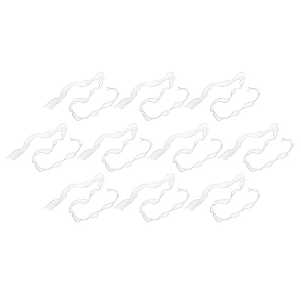 10 metriä pitsi nauhaa 25mm spiraali DIY tarvikkeet hiusten ompeluun koristeluun lahjapakkaus Harmaa-C5