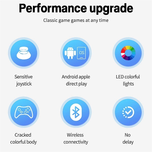 Ns21 Trådløs Spillekonsol+Stativ til Switch///Android/Ios A