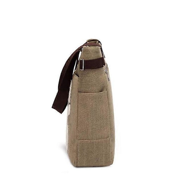 Kattetrykk Canvas Håndveske for Jenter og Kvinner, Stor Kapasitet Casual Skulderveske, Bærbar Solid Glidelås Tote Bag rød
