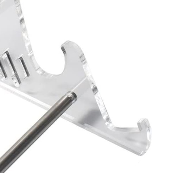 Tastatur Oppbevaringsstativ Avtakbart Klar Akryl Heving Tilt Mekanisk Tastatur Display Stand for Home 3 Layer