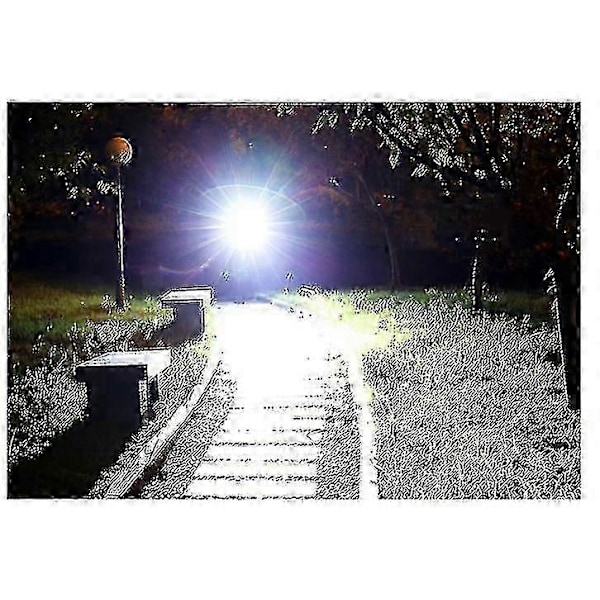 Sykkellykt, Sykkeltilbehør Solcelle USB Oppladbar LED Sykkel Frontlykt +