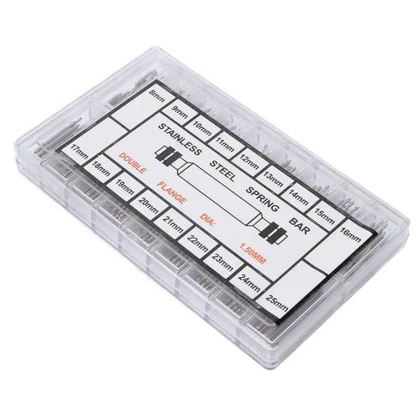 360 stk. remledstifter Urrem Quick Release Spring Bars til udskiftning af urrem Urreparation