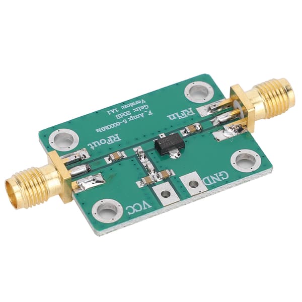 RF Effektforstærker Modul Ultrabredbånds Elektronisk Komponentkort 5M-6GHz Forstærkning 20dB