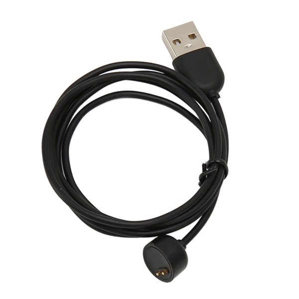 Laddarebyte för Xiaomi Mi Band 5 6 7 NFC Smartwatch USB Magnetisk Laddningssladd för Amazfit Band 5 3,3ft Svart