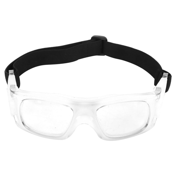 Basketskyddsglasögon Professionella explosionssäkra glasögon utomhussportglasögon (vita)