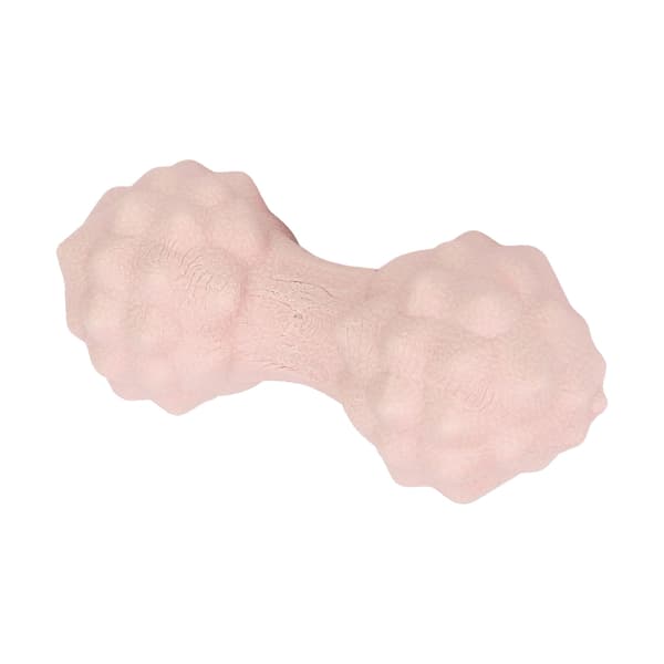 Peanut Massagebold Multi Directionel Massage Ergonomisk Blød Dobbelt Lacrosse Massagebold til Stressreduktion Pink