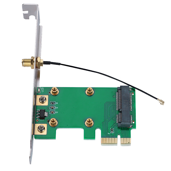 Mini PCI-E till PCI-E Riser-kort Expandera Extern Adapter Nätverkskort