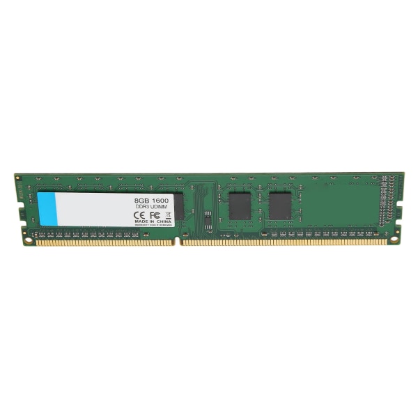 DDR3 UDIMM 1600Mhz RAM 64bit Leveys 40Pin Data Interface Plug and Play Professional kannettavan tietokoneen RAM PC:lle 8GB