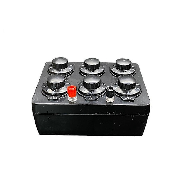0-99999.9 Ohm Simpel Modstandsboks Præcisionsdekade Modstand