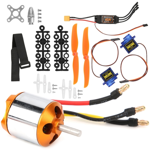 2217 KV1250 Motor 8060 Propell Styreenheid 40A XT60 ESC for RC Helikopter
