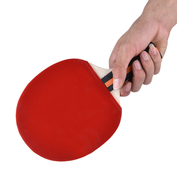 2 st Professionell Träning Bordtennis Bärbar Pingis Racket Set med Väska & 3 Bollar