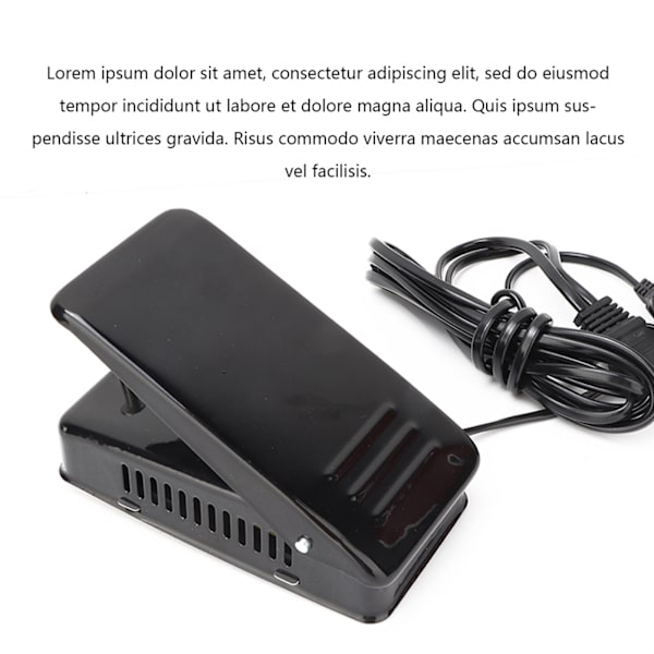 100 W ompelukoneen moottori &amp; Jalkapoljinsarja kotiompelukoneen osat Set (EU Plug 220V)