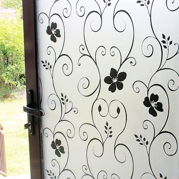 Privacy Decorative Window Film - Opaque Electrostatic Window Sticker (45cm x 200cm, DP014B)