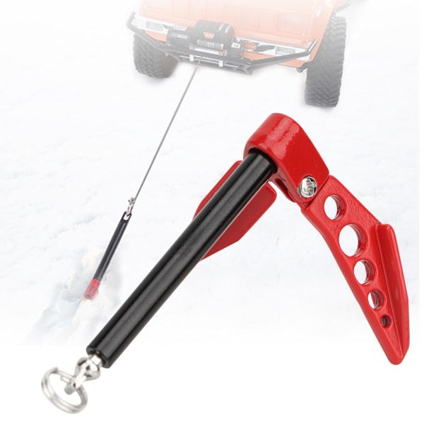 1/10 RC Crawler Car Metal Uppfällbar ankarvinsch Jordslipningsverktyg Passar för Axial SCX10 D90 CC01