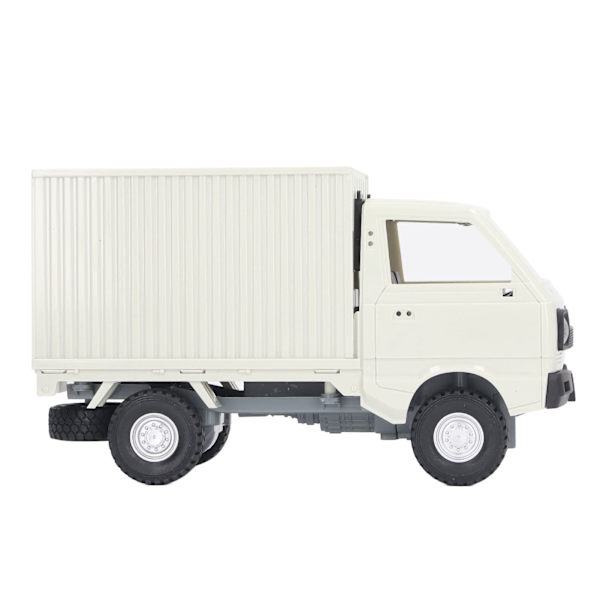2.4G RC-kuorma-auto 1/16 mittakaavassa korkea käyttö estää rajapinnan ajelehtimisen kauko-ohjattava kuorma-autolelu etu-LED-valolla