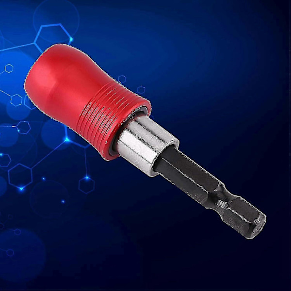 Bitshållare - 1/4 Hex Skaft Magnetisk Bitshållare Förlängningsstång För Elektrisk Borr Skruvdragare Längd 60mm