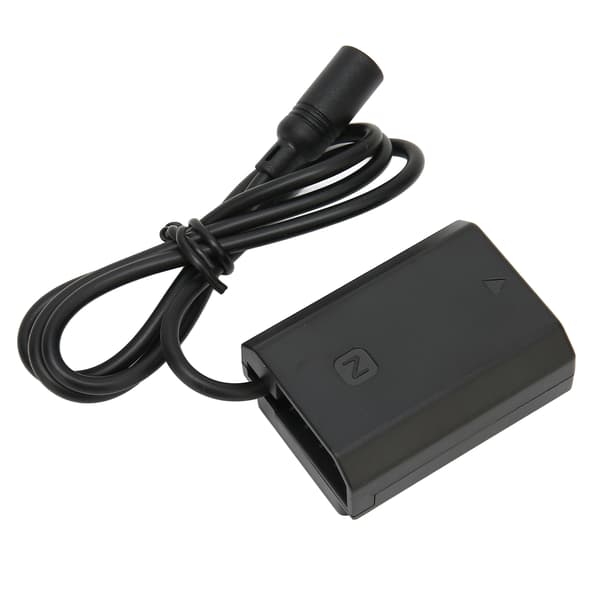FZ100 Dummybatteri DC-koppling strömadapter kompatibel för A7c A7R3 A7s3 A7R4 A7M4 7RM3 A6600 A9M2 FX3 100‑240V