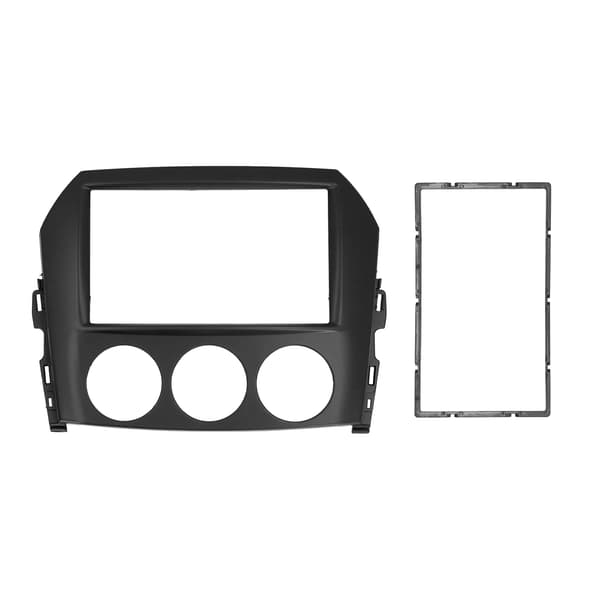2Din Radio Stereo Fascia Ramme Dash Panel Trim Erstatning for Mazda MX-5 Miata 2005-2015