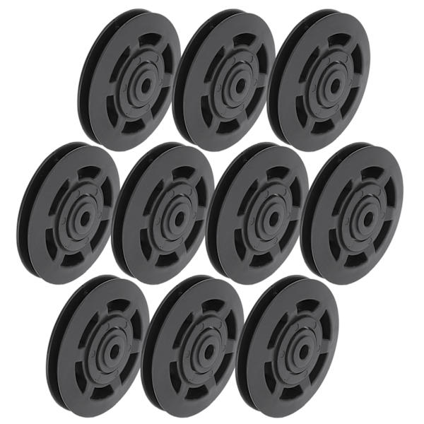 10 st/set 95MM Universal Nylon Lager Remskiva Hjul Byte Gym Fitness Utrustning
