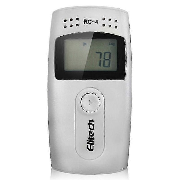 ELITECH RC-4 USB Temperatur Datalogger Optager Ekstern Sensor 16000 Punkt