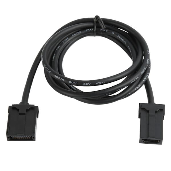 HD Multimedia Interface Typ E till Typ A Hon Video Audio Kabel Bilanslutningssystem Grade Connector