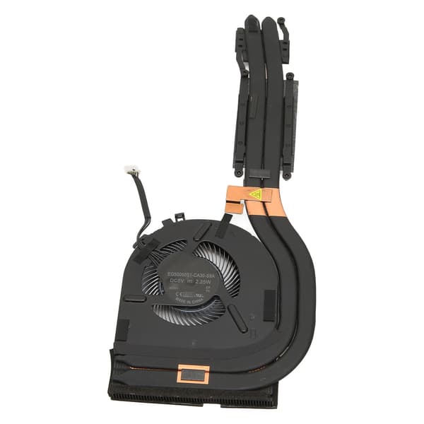 CPU-køleventilator til Lenovo til ThinkPad T470 T480 AT169001SS0 01YR202 DC 5V 2.25W 5-benet nem tilslutning CPU-køler CPU-ventilator