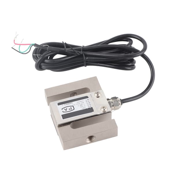 S Typ Lastcell Vikt Sensor M8x1.25 Rostfritt Stål Dragtryck Kompression och Spänningskraft Sensor 10KG