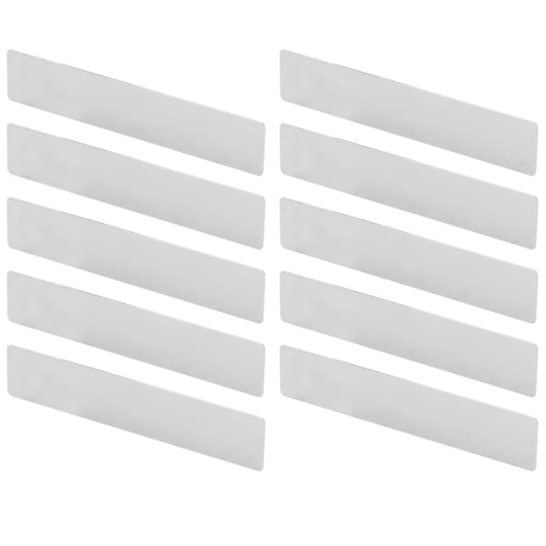 10 st Cylinder Ventilplatta Rektangulär Luftpumpsersättningstillbehör för 2,2KW/3KW