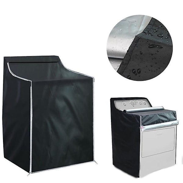 Vandafvisende Top-Loading Vaskemaskine/Tørretumbler Dæksel - B74cm D71cm H109cm, Støv- og Solbeskyttende