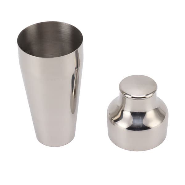Cocktail Shaker 304 rustfritt stål fransk stil bartender shaker for blandede drinker sølv