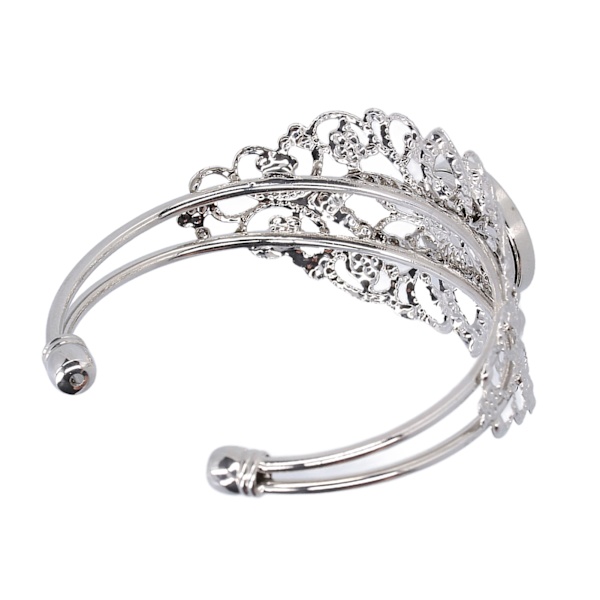 Armband i fint utförande, slitstarkt, enkelt retrostil, öppningsdesign, armband för män