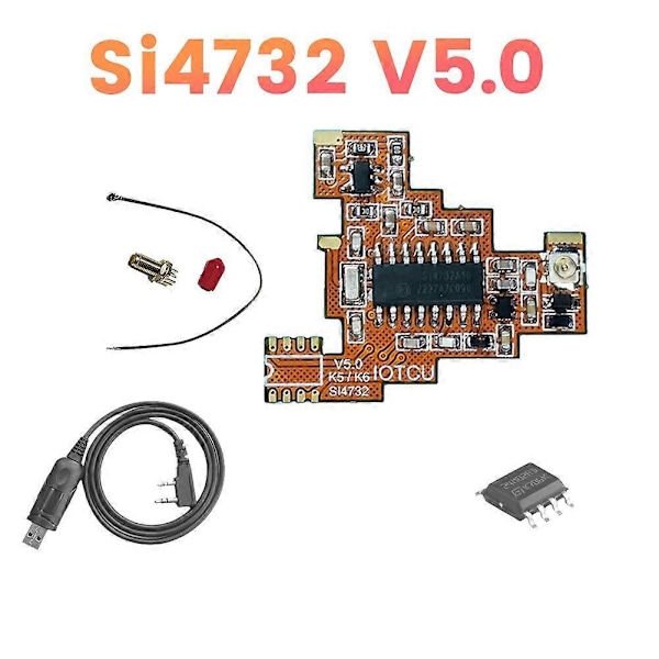 SI4732 V5.0 FPC Modifikationsmodul & 2M Chip til UV K5 K6