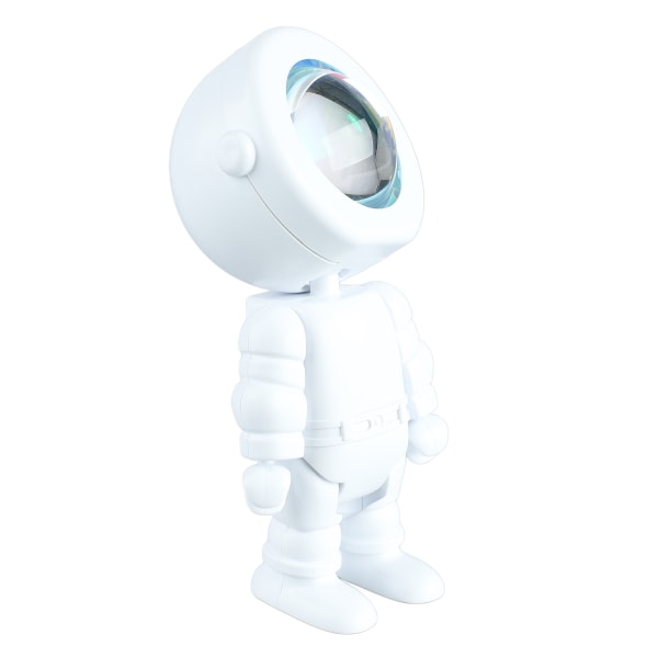 Romantisk astronaut robotlampe Astronaut LED lysprojektor til soveværelse Live Broadcast Party Room Decor Opladning med touch 7 farveændring