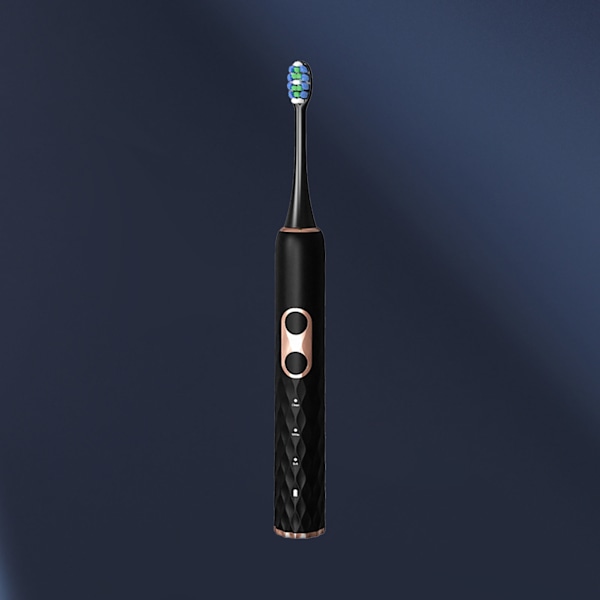 Sonic Elektrisk Tandborste Uppladdningsbar Magnetisk Levitation Mjuk Borst Elektrisk Power Svart