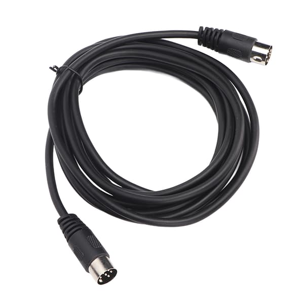 6-bens DIN-kabel han til han Plug and Play lydsignalforbindelse DIN-forlængerledning til digital enhed 3 meter / 9,8 fod