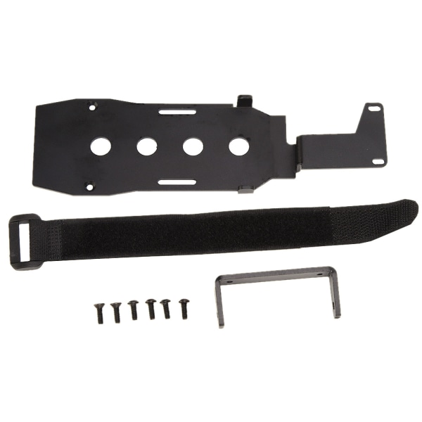 Aluminiumlegering DIY Låg Batterimetall Batteriplatta för TRAXXAS TRX4 1/10 RC Bil