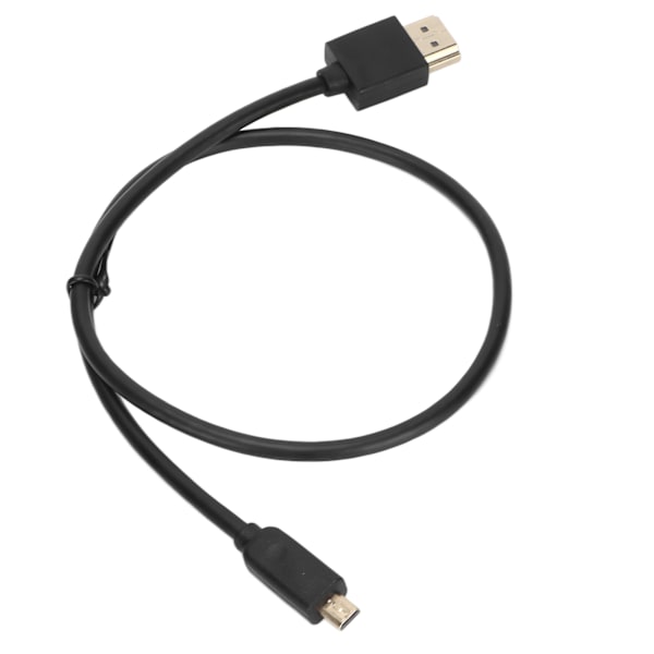 HDTV till Micro HD Multimedia Interface Adapterkabel Bärbar HD-enheter Anslutningsadapterkabel 0,5 meter