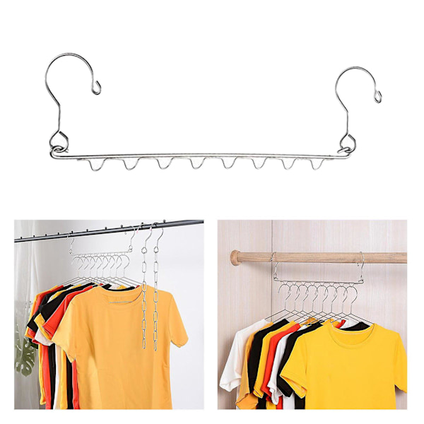 Plassbesparende Multifunksjonell Garderobe Kleshengere