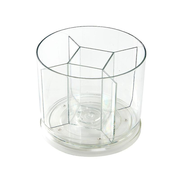 Kosmetik Opbevaringsboks med Roterende Penholder og 5 Rum