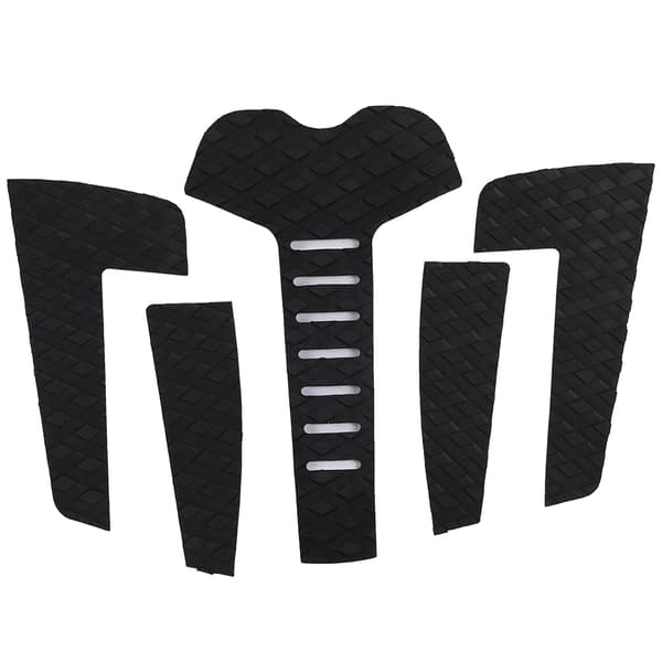 Surfboard Traction Pads - Surffipalat EVA-peräkansi Grip AntiSlip Surf Traction Pad (5 kpl musta)