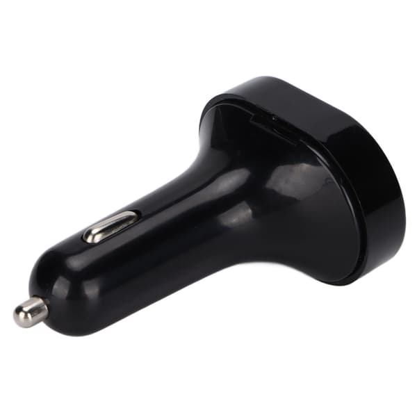 Bil Bluetooth-sändare ABS Trådlös Bluetooth FM-radioadapter med 2 USB-portar DC 12V-24V
