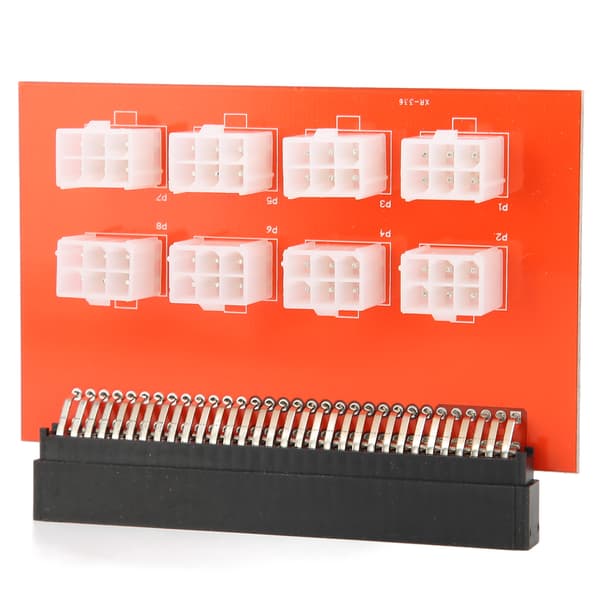 Serverstrømforsyning PCB-prosess MOS-rør bred kompatibilitet 12V serverstrømomformerbrett