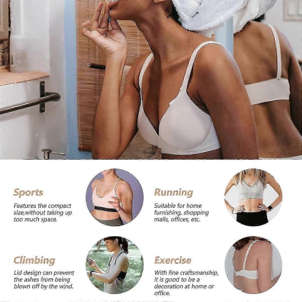 Adjustable Bra Straps, 6-Pack Non-Slip with Cleavage Control for the Gym 21x1x0.1cm