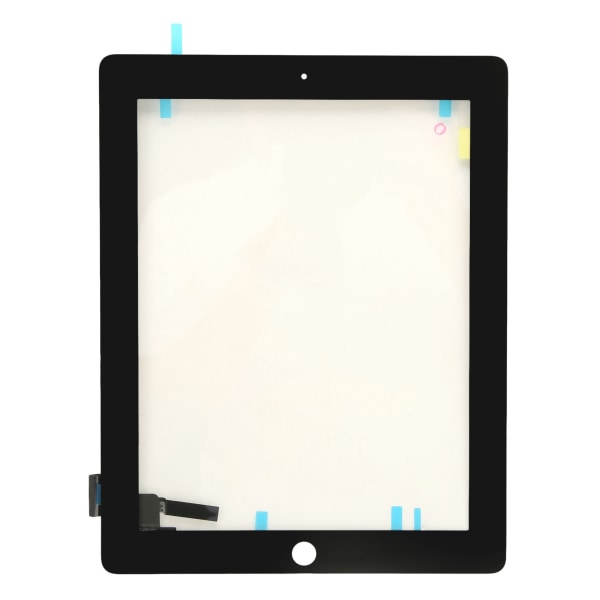 Tablet Digitizer Screen Ersättning av härdat glas för surfplatta med förinstallerat lim för IOS 2