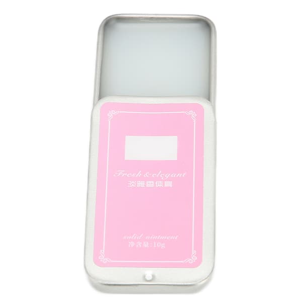 Bærbar Solid Parfume Langvarig Unisex Charmerende Let Duft Parfume Pink 0.35oz