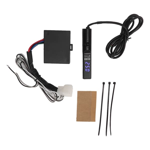 Auto Turbo Timer 12V Flameout Delay Engine Start Timer med LED Digital Display for Bil Blått Lys